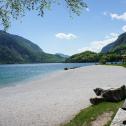 Der Molvenosee ist Ausgangspunkt der ADAC Trentino Classic
